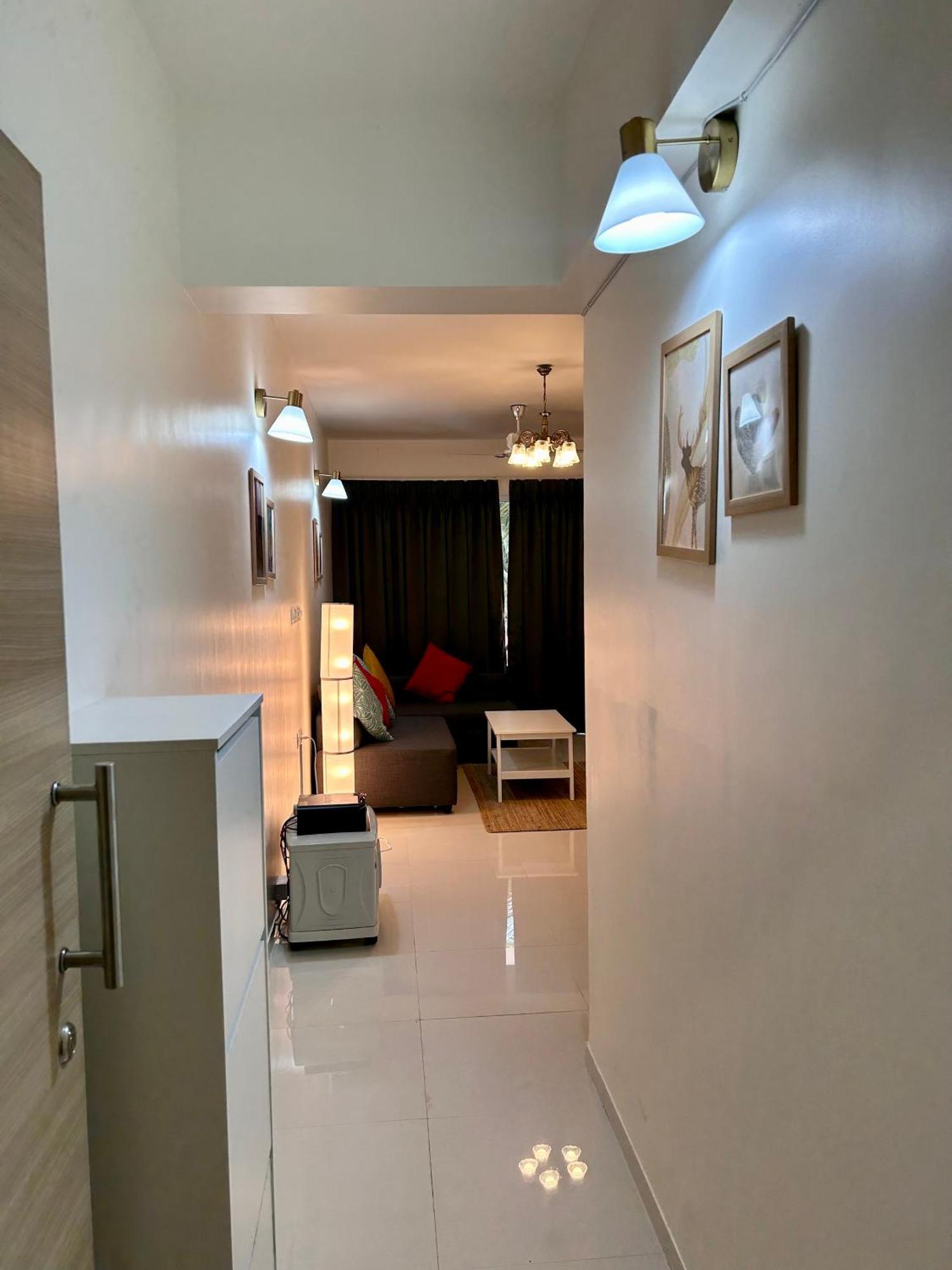 Pool And Garden View Good Stay Premium 2 Bhk Flat 104 Dabolim Esterno foto